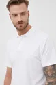λευκό Βαμβακερό μπλουζάκι πόλο GAP
