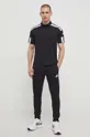 Polo majica za vježbanje adidas Performance Squadra 21 crna