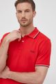 červená Polo tričko Woolrich Pánsky