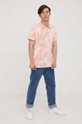 Jack & Jones polo in cotone rosa