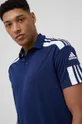 mornarsko modra Športna polo majica adidas Performance Squadra 21