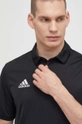 чорний Поло для тренувань adidas Performance Entrada 22