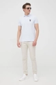 Karl Lagerfeld polo 521221.745022 niebieski