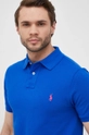 niebieski Polo Ralph Lauren polo bawełniane 710536856321