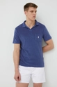 granatowy Polo Ralph Lauren polo 710835786004 Męski