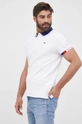 bijela Pamučna polo majica Pepe Jeans Felix