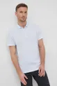 niebieski Pepe Jeans polo bawełniane FABRICE D