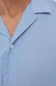 Ľanová košeľa Drykorn modrá