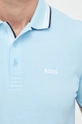 Βαμβακερό μπλουζάκι πόλο BOSS BOSS ATHLEISURE Ανδρικά