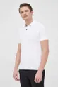 λευκό Βαμβακερό μπλουζάκι πόλο BOSS Boss Casual