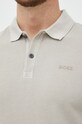BOSS polo bawełniane BOSS ORANGE 50468576 50468576 szary