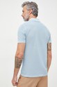 Odzież BOSS polo bawełniane BOSS ORANGE 50468576 50468576 niebieski