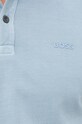 BOSS polo bawełniane BOSS ORANGE 50468576 50468576 niebieski