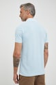 Odzież BOSS polo bawełniane BOSS ORANGE 50468576 50468576 niebieski