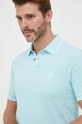 niebieski BOSS polo BOSS ORANGE