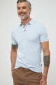 BOSS polo BOSS ORANGE 50472668 niebieski 50472668