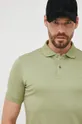 πράσινο Βαμβακερό μπλουζάκι πόλο Calvin Klein