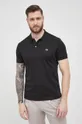 Lacoste cotton polo shirt black