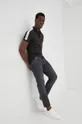 Πόλο Calvin Klein Jeans μαύρο