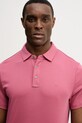 Michael Kors polo bawełniane różowy CS15073C93