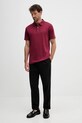 Хлопковое поло Michael Kors CS15073C93 бордо SS26