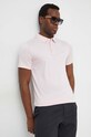 Michael Kors polo de bumbac roz CB95FGVC93