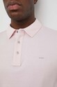 Michael Kors polo de bumbac CB95FGVC93 roz