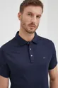σκούρο μπλε Βαμβακερό μπλουζάκι πόλο Michael Kors