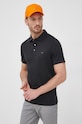 Michael Kors polo de bumbac negru CB95FGVC93