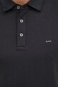 Michael Kors polo de bumbac CB95FGVC93 negru