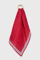 červená Hodvábna šatka Lauren Ralph Lauren Dámsky