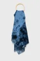 темно-синій Бавовняний шарф Paul Smith Жіночий