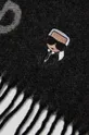 crna Šal s primjesom kašmira Karl Lagerfeld