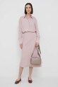 Calvin Klein spódnica K20K203514.PPYY różowy AW23