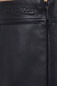 Kožená sukně Calvin Klein černá K20K203449.PPYY