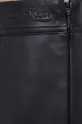 čierna Kožená sukňa Calvin Klein