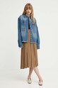 Юбка Samsoe Samsoe Uma F18303206 коричневый AW24