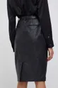 Kožená sukňa Lauren Ralph Lauren  Podšívka: 6% Elastan, 94% Polyester Základná látka: 100% Prírodná koža
