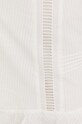 The Kooples fusta din bumbac alb FJUP24078K