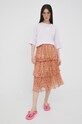 Femi Stories spódnica TROPI.HMDW pomarańczowy SS22