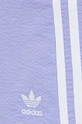 фиолетовой Хлопковая юбка adidas Originals