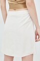 Odzież Pieces spódnica z domieszką lnu 17124313.WhitecapGr beżowy
