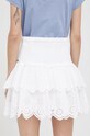 Odzież Pepe Jeans spódnica bawełniana ISOLDA PL900966.800 biały