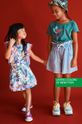United Colors of Benetton spódnica bawełniana dziecięca Dziewczęcy
