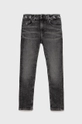 szary Calvin Klein Jeans Jeansy dziecięce IB0IB01080.PPYY Chłopięcy