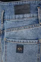 modrá Rifľové krátke nohavice Armani Exchange