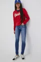 Tommy Jeans jeansy SYLVIA BF1252 DW0DW12401.PPYY niebieski