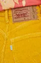 żółty Levi's spodnie sztruksowe x SIMPSON