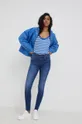 Pepe Jeans - τζιν παντελόνι Zoe μπλε