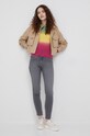 Wrangler jeansy HIGH RISE SKINNY VINTAGE GREY W27HDH41N szary SS22